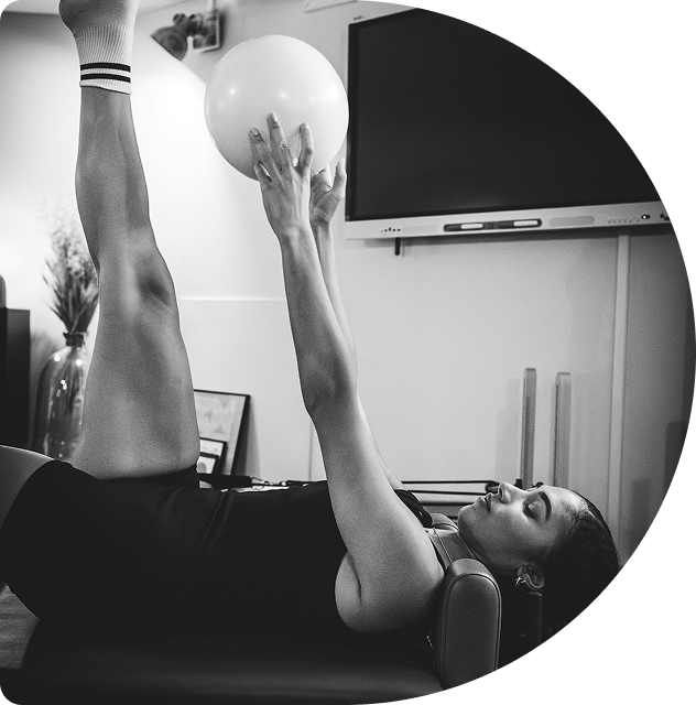 pilates avec ballon